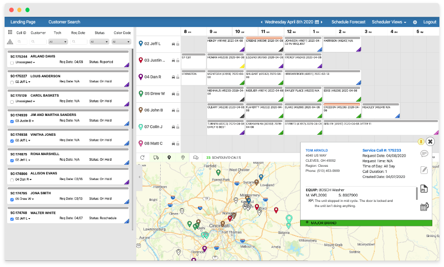 Walkabout Scheduler